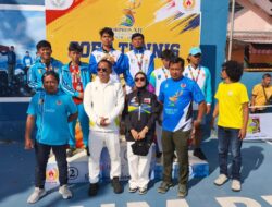 Harumkan Nama Institusi, Personel Humas Polresta Mataram Sabet Dua Medali di Porprov XII NTB 2026