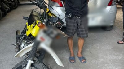 Gasak Motor di Kosan, Kurang Dari 12 Jam Polsek Mataram Berhasil Ringkus Pelaku