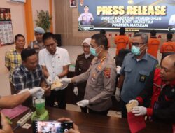 Pimpin Pemusnahan 85,59 gram Sabu, Kapolresta Mataram Ajak Masyarakat Dukung Berantas Narkoba