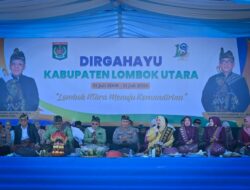 Hadiri Hut Ke 18 KLU, Wagub NTB Ingatkan Warisan Budaya Terus Dilestarikan