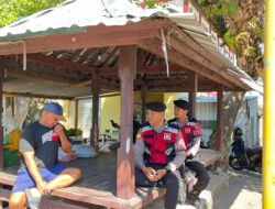 Patroli Dialogis Sat Samapta Polresta Mataram Sambangi Permukiman dan Pelaku usaha di Jalan Peternakan
