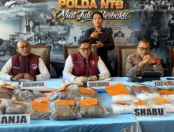 Bongkar 61 Kasus Narkoba dalam Sebulan, Polda NTB Sita 8,3 Kg Sabu dan Amankan 86 Tersangka