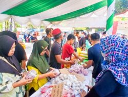 Dukung Program Kelurahan Berdaya, Pemprov NTB Gelar Gerakan Pangan Murah di Pagutan Timur