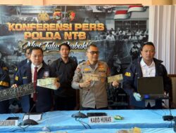 Gulung Sindikat Pemalsu STNK di Mataram, Polda NTB Ringkus 4 Pelaku