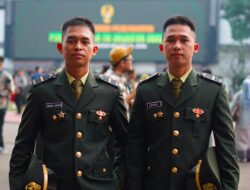 Bangga! Dua Putra OKI Sandang Pangkat Perwira TNI AD