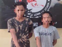 Ungkap Kasus Narkotika di Mess Karyawan BTN Sigar Penjalin, Polres Lombok Utara Ringkus Dua Pria Asal Lobar