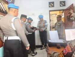 Gaktibplin Propam Polda NTB di Polsek Gunungsari, Personel hingga Senpi Dinyatakan Lengkap