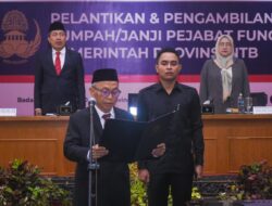 Lantik 118 Pejabat Fungsional NTB, Sekda Abul Chair: Pelantikan adalah Pengakuan Kompetensi