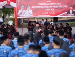 446 Orang CPNS Resmi Terima SK 100 Persen, Bupati Askolani Tekankan Integritas