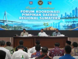 Perkuat Sinergitas Jaga Kerukunan, Keamanan dan Ketertiban: Bupati Banyuasin Ikuti Rakor Forkopimda Regional Sumatera