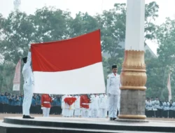 Sang Saka Merah Putih Berkibar Sempurna di Banyuasin pada Peringatan HUT ke-81 RI