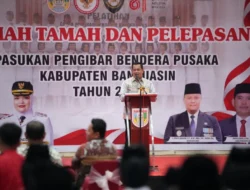 Sukses Merah Putih Berkibar, Bupati Banyuasin Bubarkan Paskibraka 2026