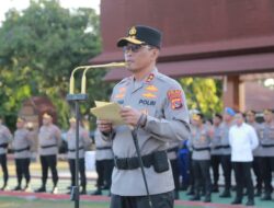 Jelang HUT RI ke-81 dan Kunker Kapolri, Polda NTB Gelar Apel Siaga Kamtibmas Serentak Seluruh Jajaran