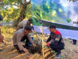 Dukung Gerakan Indonesia Asri, Polres Lombok Utara Tanam 10.000 Pohon