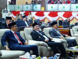 Bupati Toha Ikuti Pidato Kenegaraan HUT ke-81 RI, Siap Selaraskan Program Muba