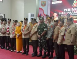 Apel Hari Pramuka ke-65 Sumsel, Ketua Kwarcab Banyuasin Dianugerahi Lencana Melati 2026