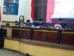 Bupati dan Wabup Muba Hadiri Paripurna Penyampaian Hasil Reses III DPRD Tahun 2026
