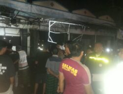 Pastikan Penanganan Optimal, Kapolsek Mataram Pimpin Evakuasi Lokasi Kebakaran Ruko