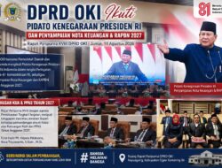 DPRD OKI Ikuti Pidato Kenegaraan Presiden dan Penyampaian Nota Keuangan serta RAPBN 2027