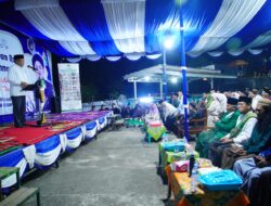 Hadiri Tabligh Akbar di Sungai Angit, Bupati Muba Ajak Masyarakat Teladani Akhlak Rasulullah SAW