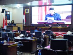 Rapat Paripurna DPRD, Bupati Toha Tohet Paparkan Rancangan Perubahan APBD Muba 2026