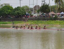 Lomba Bidar dan Permainan Tradisional Meriahkan HUT Ke-81 RI di OKI 