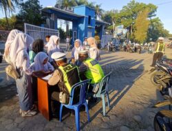 SMKN 1 Narmada Jadi Sasaran Edukasi Lantas, 30 Siswa Ditegur Tertulis