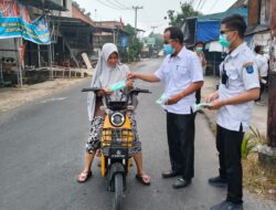 Antisipasi Lonjakan ISPA, Dinkes OKI Distribusikan 32.200 Masker