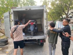 Ringkus Pelaku Curanmor di Mataram, URC Puma Polda NTB Amankan Barang Bukti Motor N-Max