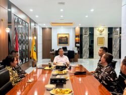 Terima Audiensi Danlanal Mataram, Gubernur NTB : Momentum Perkuat Sinergitas Pembangunan dan Mitigasi Bencana