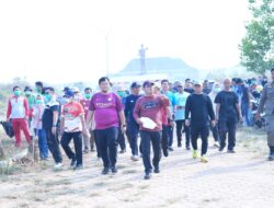 Banyuasin Sehat: Bupati Askolani Joging Pagi dan Pimpin Gotong Royong Revitalisasi BKSC