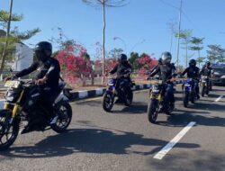 Puma Jatanras Polda NTB Keliling Mandalika, Cek Titik Rawan Gangguan Kamtibmas