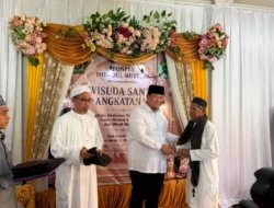 Wujud Program Banyuasin Religius, Sekda Erwin Ibrahim Hadiri Wisuda Ponpes Imdadul Mustofa