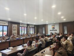 Rakor Bersama Mabes Polri, Polda NTB Matangkan BKO Personel Pengamanan MotoGP