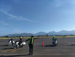 Mantapkan Kesiapan Pamwal MotoGP 2026, Polwan Polda NTB Latihan Intensis Gunakan Moge
