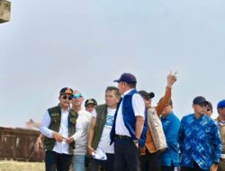 Gubernur Sumsel dan Wabup Muba Tinjau Progres, GHerman Deru Tegaskan Jembatan Lalan P6 Harus Tuntas Awal Maret 2027