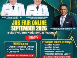 Buka Peluang Kerja Disnakertrans Muba Gelar Job Fair Online Hut Muba 2026