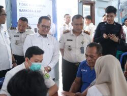 Peduli Kesehatan Warga Binaan, Asisten I Muba Ardiansyah Hadiri Layanan Cek Kesehatan di Lapas Sekayu