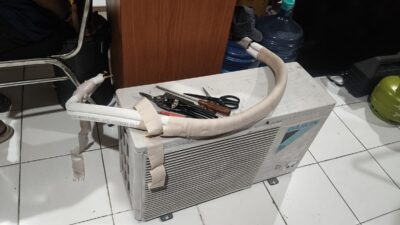 Kepergok Penjaga, Pria 20 Tahun Gagal Bawa Kabur Pipa Tembaga dan Outdoor AC Rumah Dinas BPKP