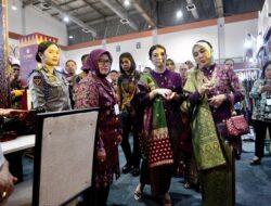Pameran Kriyanusa 2026 Dibuka Ketum Dekranasda, Muba Tampilkan Beragam Produk Kriya Berbahan Gambo