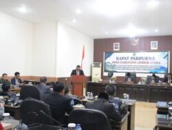 Dihadapan Eksekutif, Wabup Kusmalahadi Sampaikan Tanggapan Pandangan Umum Fraksi DPRD Terkait Raperda APBD Perubahan 2026.