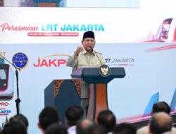 Perkuat Simpul Transportasi Terpadu Jakarta, Presiden Prabowo Resmikan LRT Kelapa Gading–Manggarai