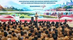 Dorong Sinergi Pusat dan Daerah Dalam Akses Keuangan, Bupati Banyuasin Hadiri Langsung Rakornas TPAKD