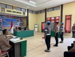 Tegaskan Komitmen Disiplin Internal Polri, Polres Lombok Utara Gelar Sidang Disiplin Anggota 