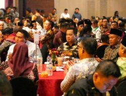 Bupati Askolani Hadiri Malam Kenal Pamit Kapolda Sumatera Selatan