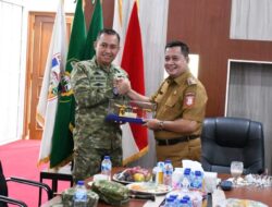 Sinergi Pengamanan Perairan Banyuasin, Bupati Banyuasin Sambut Danlanal Palembang