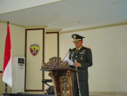Pimpin Laporan Korps Kenaikan Pangkat Perwira, Danrem 162/Wira Bhakti: Pegang teguh Sapta Marga, Sumpah Prajurit dan 8 Wajib TNI 