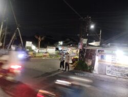Cegah 3C hingga Knalpot Brong, Polsek Gunungsari Gencarkan Patroli Malam