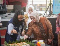 Ketua TP PKK Muba Hadiri Festival Jajanan Bingen 2026, Kuliner Tempo Dulu Kembali Naik Kelas